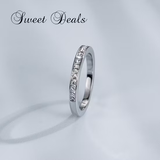 925 Silber Trinity Ring Modeschmuck 18K Roségold rhodinierte Ringe